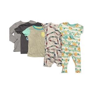 (7 Items) 3T Boys Clothing Bundle - Pajamas & Tops
